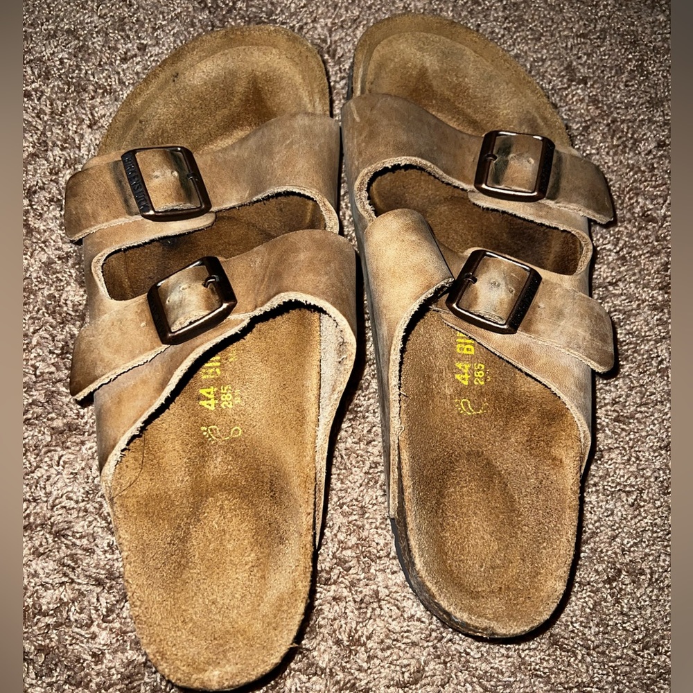 Men's Birkenstock Arizona leather tobacco